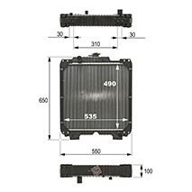 ΨΥΓΕΙΟ ΝΕΡΟΥ CASE IH FARMALL JX NEW HOLLAND T5-TIER TD TD3 TD5 CASE IH 85 A 2WD 85 A 4WD 95 A 2WD 95 A 4WD 95 NEW HOLLAND T5.105 T5.115 T5.95 TD 4020F TD 4030F TD 4040F TD3.50 TD5.100 TD5.105 4WD TD5.110 TD5.115 TD5.65