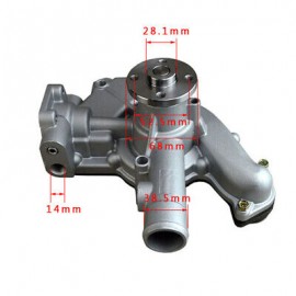 ΑΝΤΛΙΑ ΝΕΡΟΥ YANMAR 4TNE92 4TNE94 4TNE98 KOMATSU 4D92 4D94 4D98 129917-42010 YM12991742010 WP-YA003 